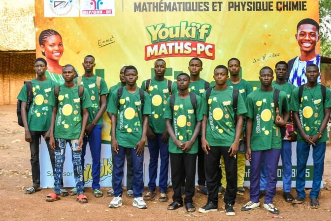 Olympiades YOUKI’F Maths-PC 2026 : les 13 meilleurs candidats du Burkina Faso en lice pour la finale nationale
