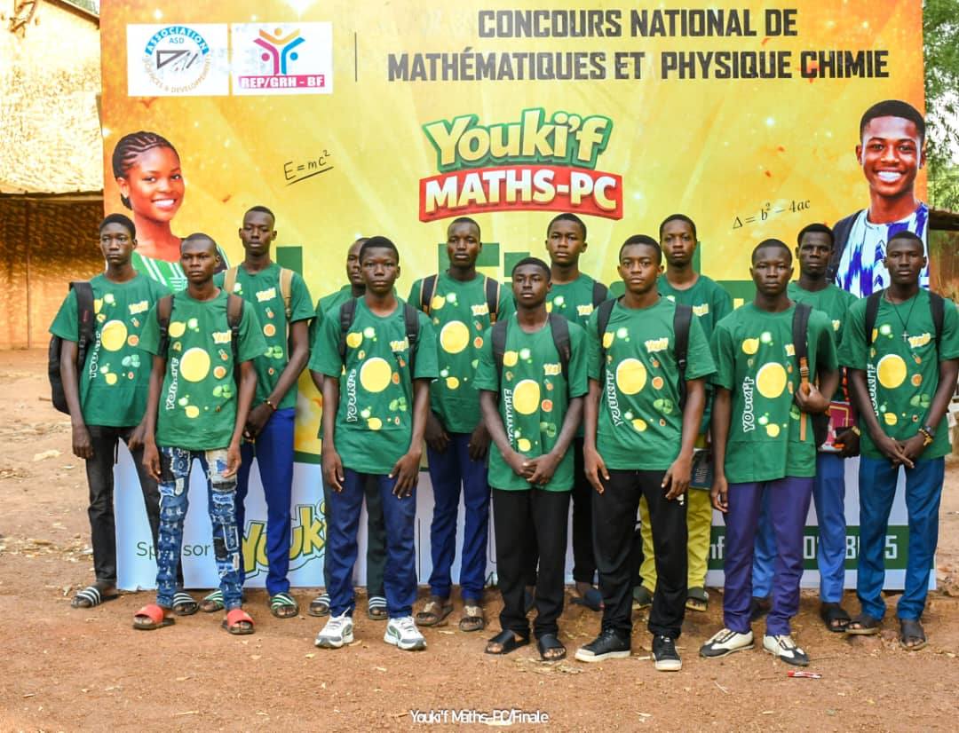 Olympiades YOUKI’F Maths-PC 2026 : les 13 meilleurs candidats du Burkina Faso en lice pour la finale nationale